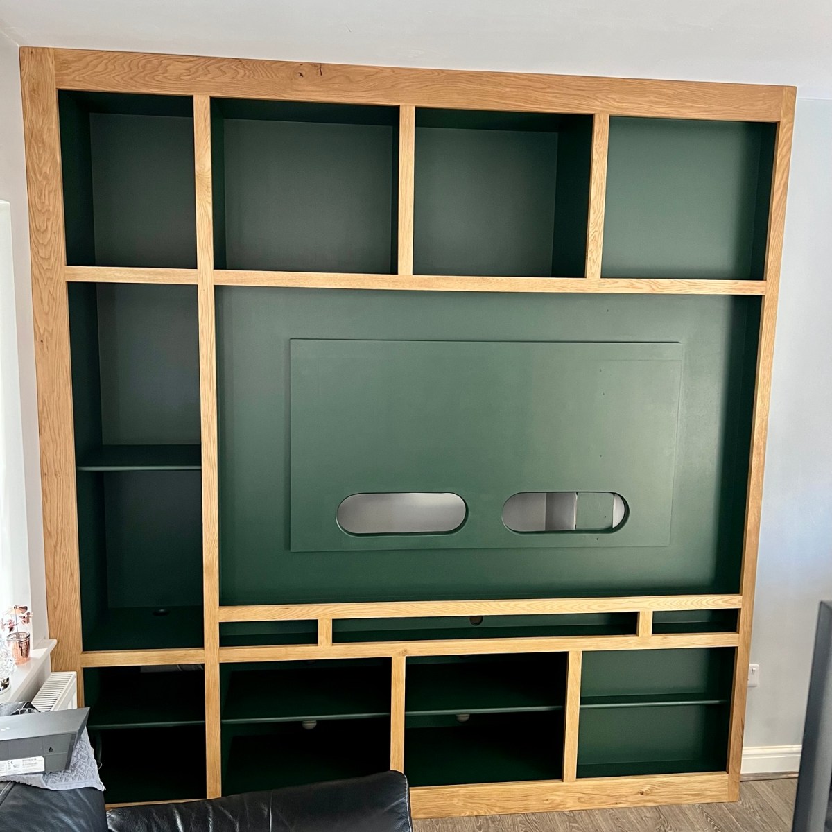 Media Wall – Adjacent to Chimney&nbsp;Breast