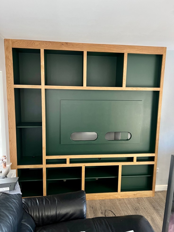 Media Wall – Adjacent to Chimney&nbsp;Breast